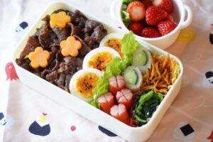 キレイに詰められたお弁当